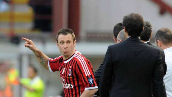 Cassano: "Per Allegri ero la quinta, sesta scelta"