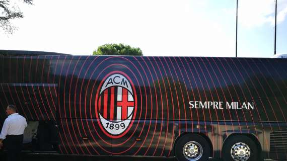 MN - Milan-Benevento, ecco l'arrivo dei rossoneri a San Siro