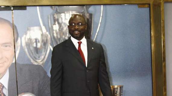 Weah: "Il Milan e l'Italia hanno fatto tante cose per me"