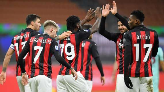 Milan, 40 punti dopo 17 giornate: nell'era dei tre punti vuol dire (almeno) Champions League