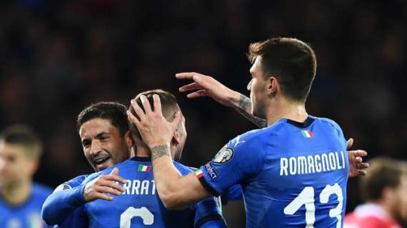 Italia-Liechtenstein 6-0: novanta minuti per il rossonero Romagnoli