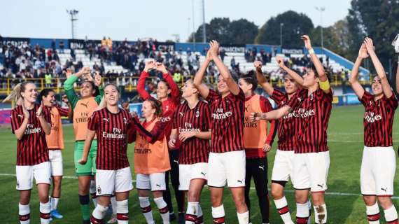 Milan Femminile: le rossonere volano, 2-0 al Tavagnacco