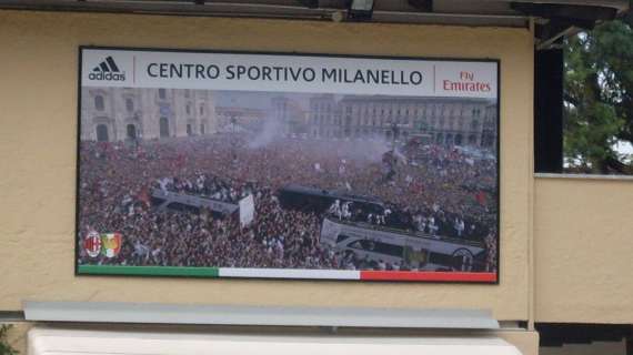 Milan, domani allenamento mattutino