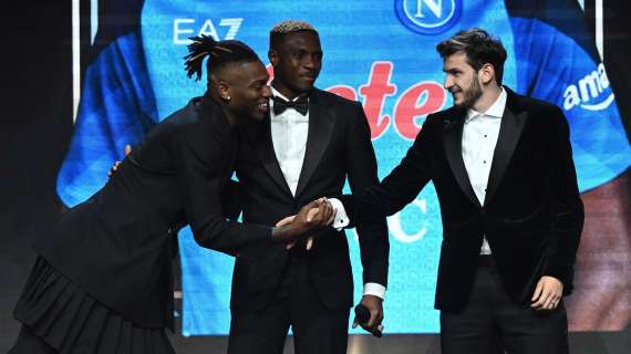 Gran Galà del Calcio, Leao dal palco: "Il Milan è casa mia!"