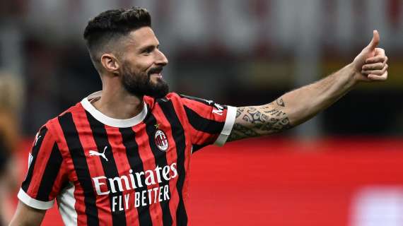 Gazzetta - Giroud: "Al Milan ho lasciato una famiglia, dopo il derby ho videochiamato i ragazzi. Morata-Abraham top. Leao? E' un leader tecnico come Theo"