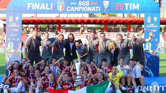 Milan U15, vittoria in finale Scudetto: 2-1 contro la Juventus
