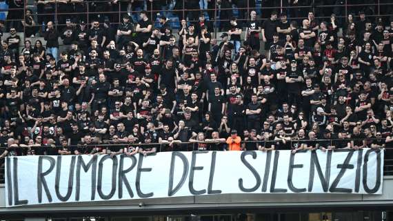 La Curva Sud motiva l'assenza: "Raduno con rosa ridotta e senza nuovi acquisti"