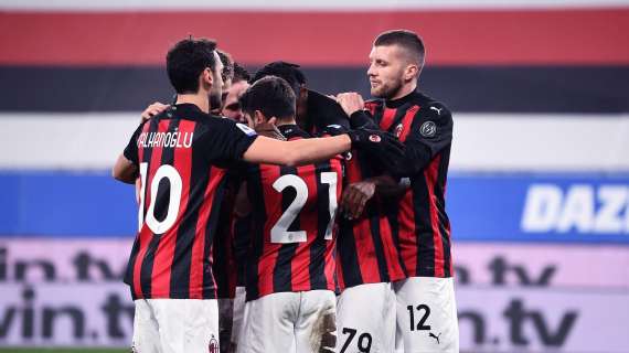 Milan sopra la media delle squadre di A: i dati strabilianti dei rossoneri