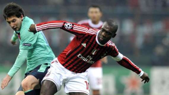 Cambio di programma: gioca Seedorf, panchina per Aquilani