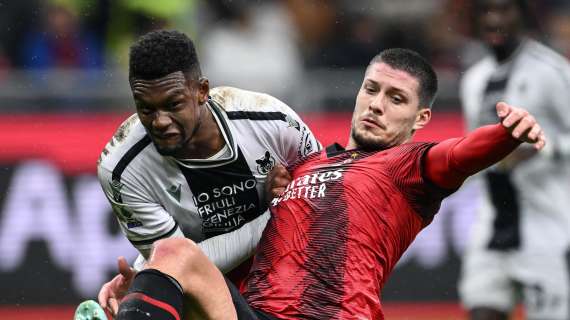 Udinese bestia nera del Milan: c'è un tabù che dura da 16 anni