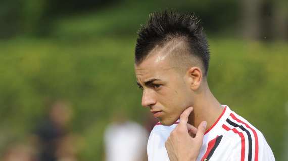 Solbiatese-Milan: forfait El Shaarawy