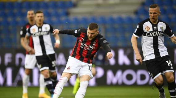 Rebic, 16 dei 17 gol col Milan sono arrivati nel girone di ritorno