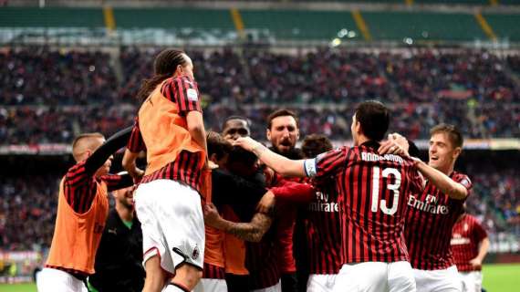Milan, terza vittoria di fila: non succedeva da inizio marzo