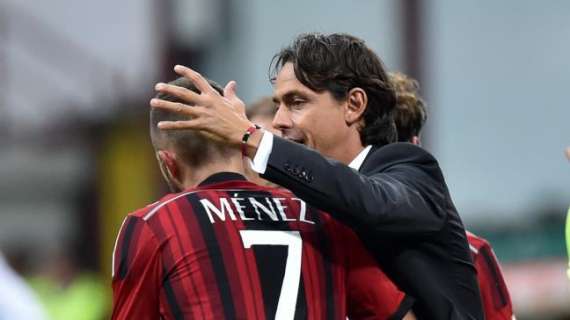 Leggo - Verso Milan-Verona: Inzaghi pensa al 4-2-3-1, Menez in panchina