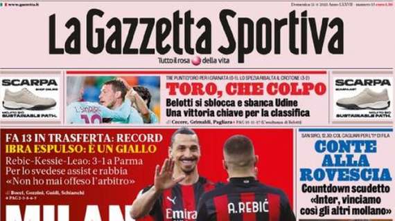Milan, La Gazzetta dello Sport: "Sei bello fuori"