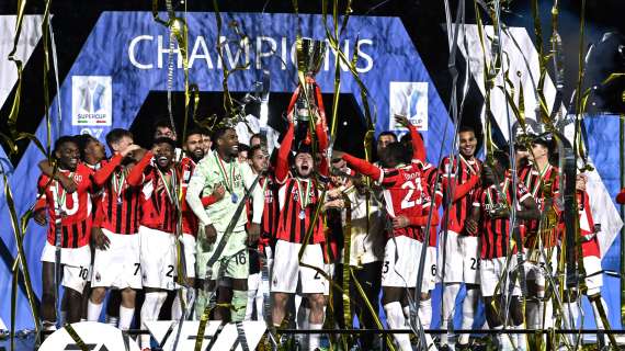 Montepremi Supercoppa Italiana, quanto si è garantito il Milan per la vittoria del torneo