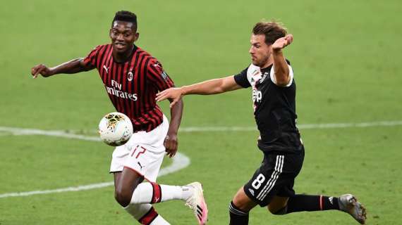 Milan, ieri contro la Juve quinto gol in campionato di Leao