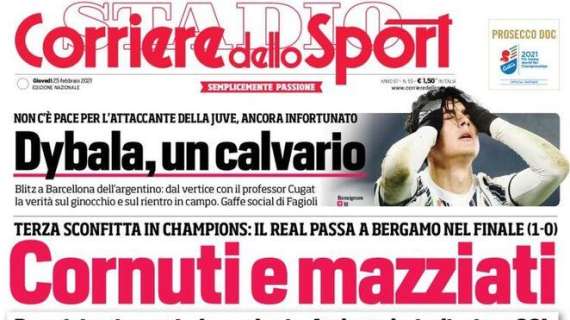 Milan, Corriere dello Sport: "Riposa Ibra nel derby con Stankovic"