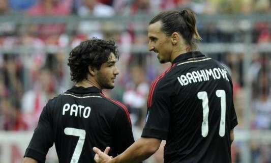 Ibra-Pato: incidente sfiorato ieri a Milanello