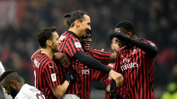 Coppa Italia: in semifinale Milan-Juventus all'andata, ritorno a Torino