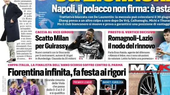 Mercato in primo piano: le prime pagine dei principali quotidiani sportivi