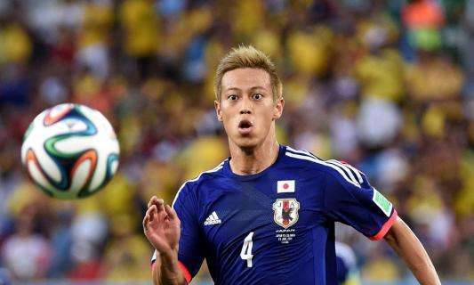 Giappone-Tunisia 2-0: gol e assist per Keisuke Honda