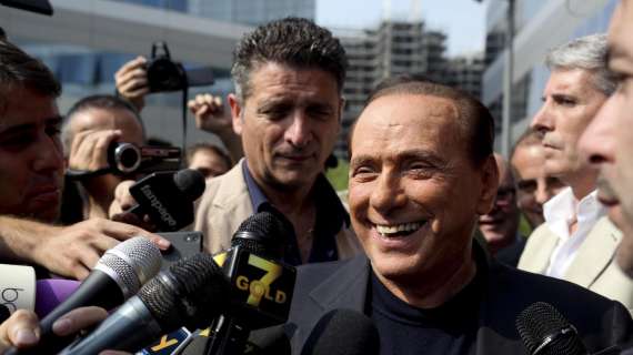 MN - Milanello, è arrivato il presidente Berlusconi