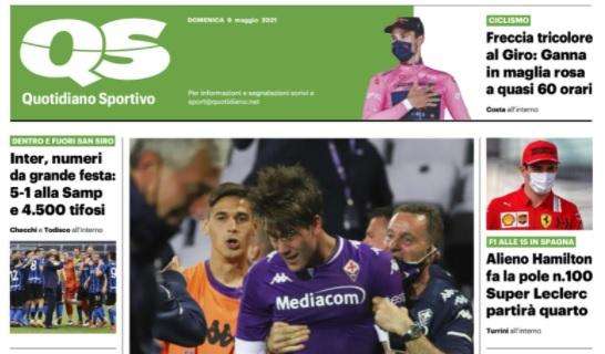 Il QS in prima pagina: "Juventus-Milan è come una finale"