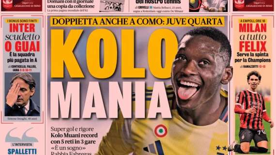 L'apertura della Gazzetta: "Milan a tutto Felix. Serve la spinta per la Champions"