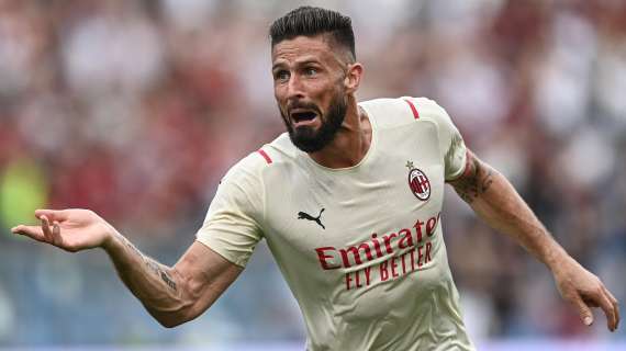 Milanello, riecco Olivier Giroud: primo allenamento per il francese