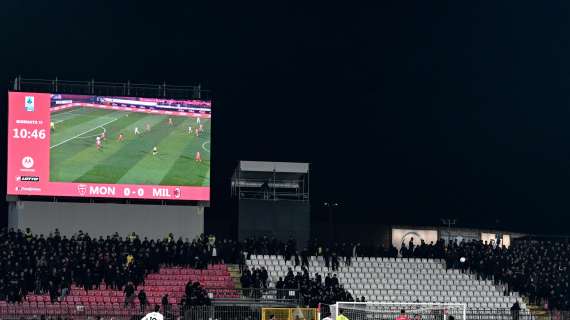 Settore rossonero svuotato a Monza: la ricostruzione della Curva Sud