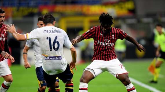 Milan, contro il Lecce 100^ da titolare in rossonero per Kessie