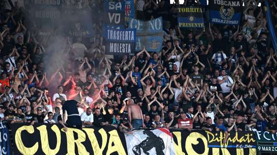 La Curva Nord rinuncia alla coreografia per il derby