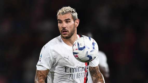 INT-MIL (2-1): ammonito Theo per fallo tattico a centrocampo