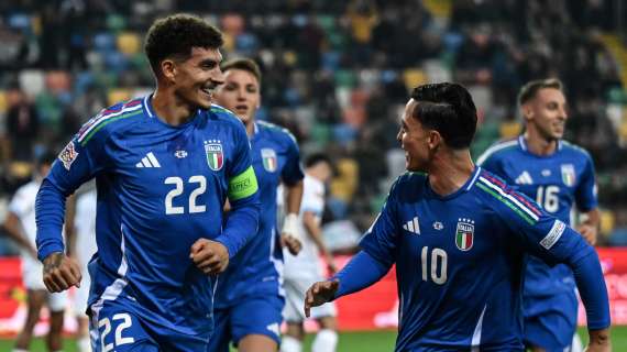 L'Italia domina Israele: 4-1 ed esordio per Daniel Maldini