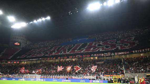 Champions League, Milan-Liverpool: a San Siro presenti poco meno di 60mila spettatori