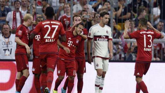 LIVE MN - Bayern Monaco-Milan 3-0: sconfitta netta e meritata per i rossoneri, bavaresi superiori