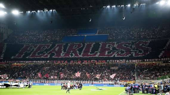 Milan-Liverpool 1-3, Curva Sud e stadio in silenzio per protesta negli ultimi minuti del match