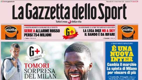 La Gazzetta dello Sport intervista Tomori: "Mi manda Maldini"