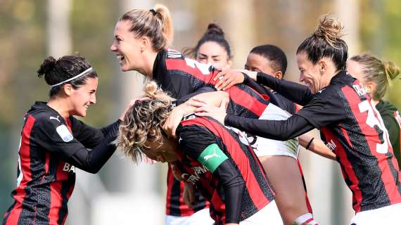 Serie A Femminile, la classifica aggiornata: Milan a quota 13 punti