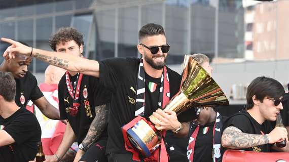 Giroud: "Giocare per il grande Milan e vincere lo scudetto nel 2022 è stato incredibile"