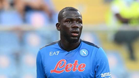 Napoli, Koulibaly out 4-5 settimane: salterà la sfida contro il Milan