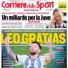 L'apertura del Corriere dello Sport sull'Argentina: "Leo Gratias"