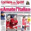 L'apertura del Corriere dello Sport sugli azzurri: "Amate l'Italia"