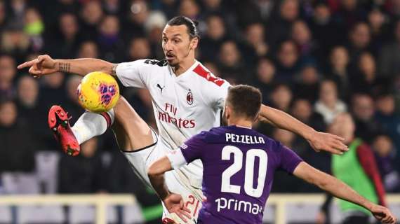Serie A, pari al veleno tra Fiorentina e Milan: a Rebic risponde Pulgar