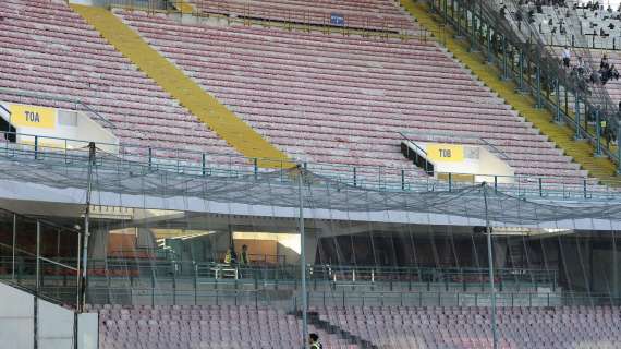Napoli-Parma, domani si gioca in uno stadio semivuoto