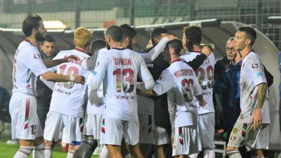 Girone B: la Reggiana espugna Fano mentre il Gubbio cade a Forlì