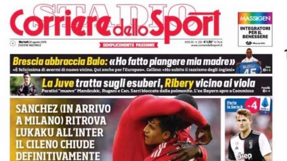 L'apertura del Corriere dello Sport: "Riunited"