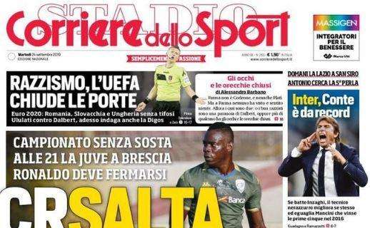 Corriere dello Sport: "CRSalta e debutta Balo"