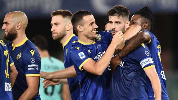 Serie A, vittoria sfumata nel finale per l'Inter: Veloso regala il pari all'Hellas